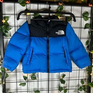 The North Face Solar Blue 1996 Retro Nuptse 700 Puffer Jacket Size 2T (Boy)